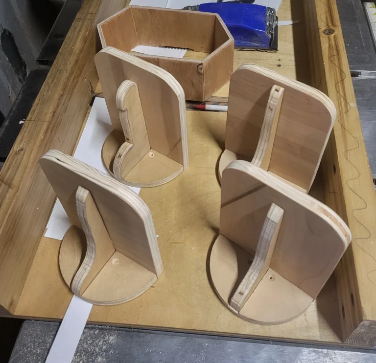 floating wooden shelves