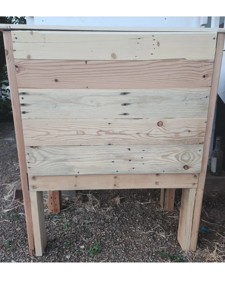 wooden planter box