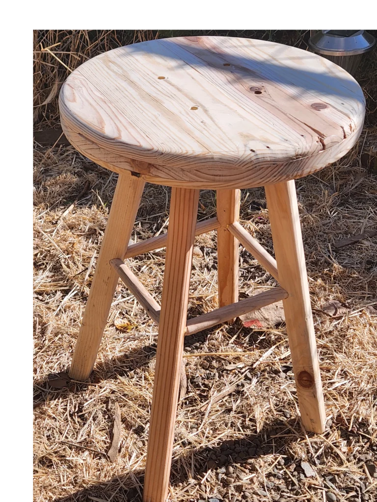 wooden stool